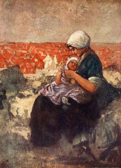 Mother and Child of Scheveningen by Nico Jungman